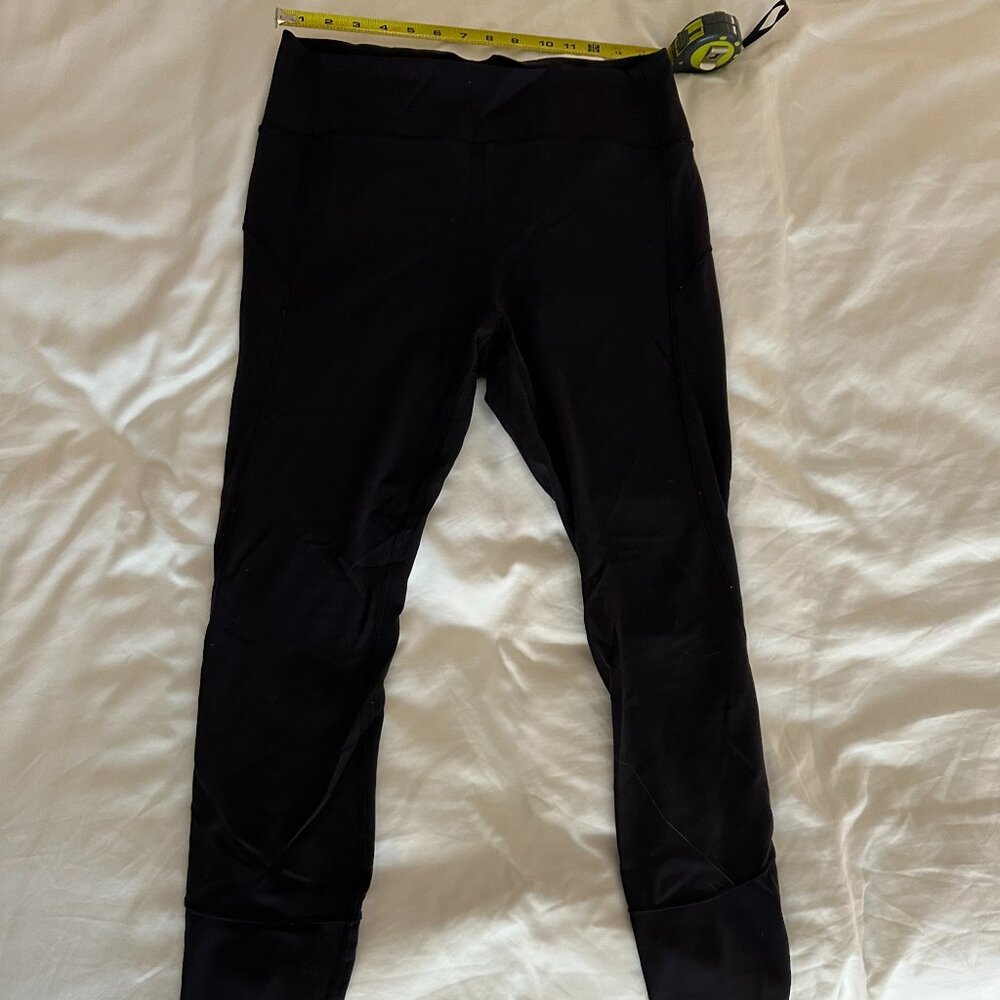 Lululemon Black High-Rise Leggings – Size 14
